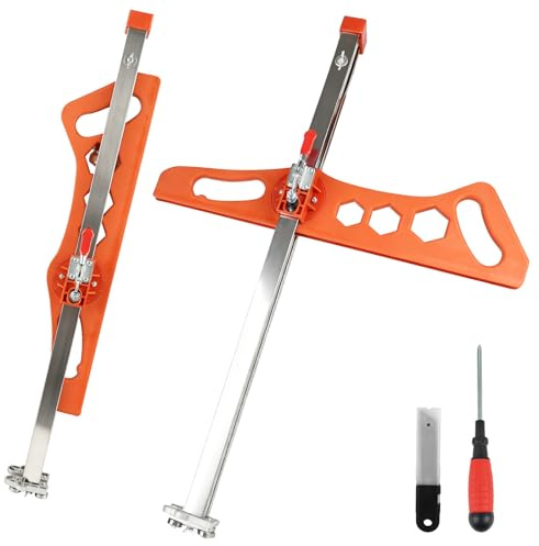 Plasterboard Cutter,Drywall Cutting Tool Foldable,Gypsum Board Cutting,for Wall,Build,Decoration,with 17 Wheels
