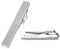 Honey Bear Herren Krawattennadel Krawattenklammer für Normale Krawatte Edelstahl Tie Clip,5.4cm (Silber)