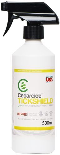 Tickshield Extra Strength Mite+Flea+Tick Insect Protection 500ml For Horses, Large Animals & Dogs
