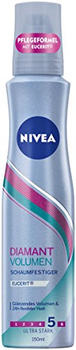 NIVEA Schaumfestiger, Ultra Stark, 150 ml Dose, Diamant Volumen