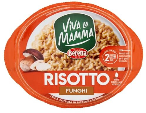Viva la Mamma Beretta Risotto con Funghi Porcini, 250g