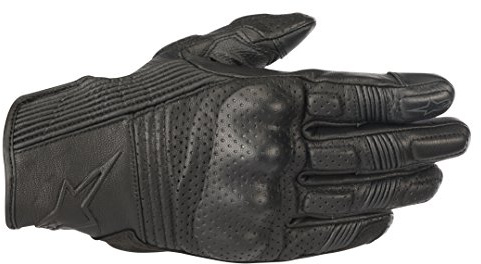 Alpinestars Motorradhandschuhe Mustang V2 Gloves Black Black, Schwarz/Schwarz, XL