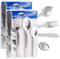 48pc Cutlery Set Kitchen Stainless Steel Tableware Dining Kit Spoon Fork Knife | Cutlery Set for Home Restaurant | Includes Knife, Fork, Spoon & Teaspoon