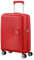 American Tourister Soundbox - Spinner S, Handgepäck, 55cm, 41 L, Rot (Coral Red)