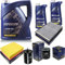 Filter Set Inspektionspaket 7 Liter MANNOL Motoröl Defender 10W-40 API SL/CF SCT Germany Innenraumfilter Luftfilter Ölfilter Kraftstofffilter