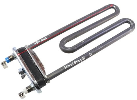 Marel Shop® - Resistenza 1700W per Lavatrice compatibile con San Giorgio ITWash per Modelli: S4810I - Z805