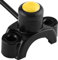 Interrupteur de Guidon de Moto Bouton-Poussoir, Bouton Demarreur Moto, 22mm Universelle Interrupteur Bouton de Démarrage Poussoir de Moteur Allumage Marche/Arrêt pour Pit Dirt Bike ATV Quad