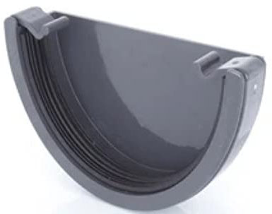 Marshall Tufflex RWXE1 Universal-Endstück für Dachrinnen, XL, hohe Kapazität, für 114 x 71,5 cm, Anthrazit