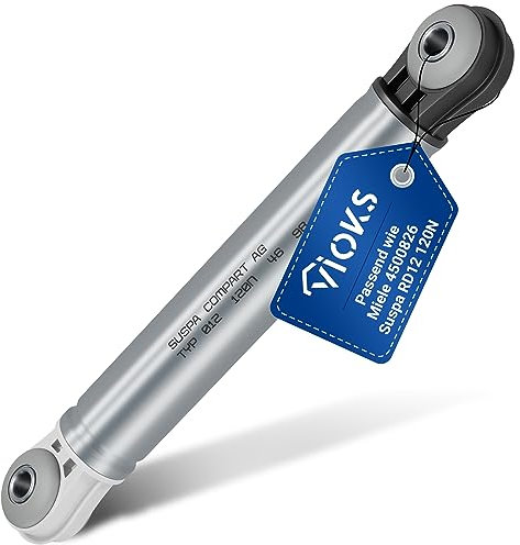 VIOKS Ammortizzatore per lavatrice 120 N di ricambio per Mielе 4500826 Suspa ammortizzatore di vibrazione adatto come ammortizzatore Mielе Bosch per lavatrice