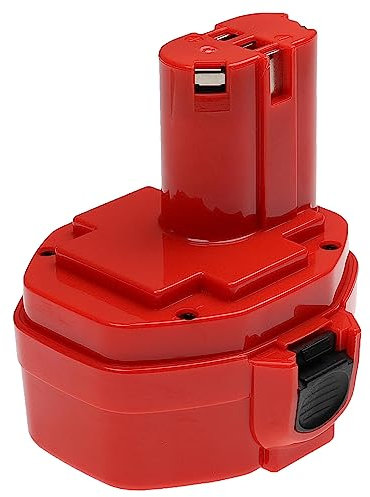 EXTENSILO 1x Batterie Compatible avec Makita 6281DWPE, 6281D, 6333DA, 6333D, 6280DWALE, 6333DWAE, 6333DWA Outil électrique (3300 mAh, NiMH, 14,4 V)
