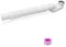 Bathtub Shower Drain Pipe, Low Profile Flat 1 1/2 P Trap Kit, Flexible Freestanding Tub Drain for Bath