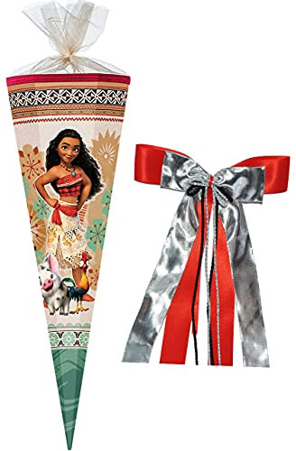 alles-meine.de GmbH komplette Füllung - Circa 200 Teile - für Schultüte - - Vaiana - eckig - für ALLE Zuckertüte - ..