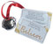 UNIQUEPGIFTS Große Weihnachtsglocke für Kinder, Weihnachtsstrumpffüller für Weihnachten, Weihnachtsstrumpffüller für Heiligabend, Weihnachtsabend, für Jungen und Mädchen, Neuheit