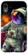 iPhone XR Astronaut Space Illustration Case