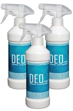 Deo Mix Felce e Talco Profumatore Bifase Deodorante ambiente - Profuma perfettamente la tua casa - 450ml - 3.Pezzi