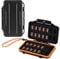 K&F Concept 28 Slots Micro SD Card Holder, Portable Memory Card Case for 28 Micro SD SDXC SDHC TF Cards, Water-Resistant Anti-Shock Micro SD Card Box Organizer