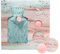 The Kind Edit Co. Signature Hot Water Bottle Gift Set - Body Butter & Relaxing Bath Bomb with Jasmine, Bergamot, Rhubarb & Sandalwood Scents - Self-Care Gift