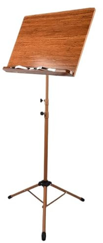 TOTIKI Notenständer Notenpult Notenständer Mit Verstellbarer Höhe, Notenständer Aus Holz Für Violine, Gitarre, Ukulele Notenständerhalter