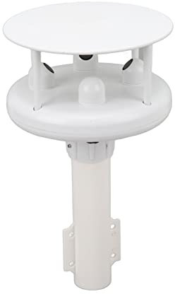 Ultrasonic Wind Sensor, Anemometer Hygrometer Weather Station for Fishing Boat Yacht, ABS Material, IP65 Grade, Easy Installation with Mounting Accessories