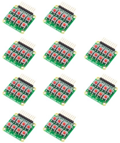 Phyachelo 2x4 Tastenfeld 4x2 Tastenfeld 8 Drucktasten V1.00 Tastatur Matrix Tastatur Taste für AVR PIC 2x4 AVR PIC NEU