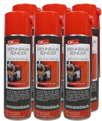 SDV Chemie Brennraumreiniger 6x 500ml Spray | Heizkesselreiniger, Ölkesselreiniger, Schaum