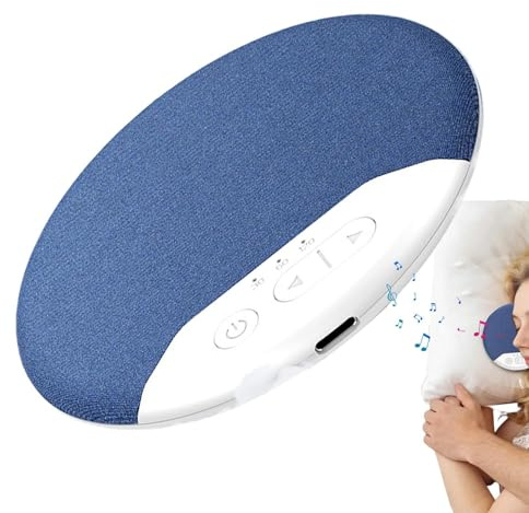 Wunuii Kopfkissen-Lautsprecher | Flacher Lautsprecher mit Langer Akkulaufzeit und Sleep-Timer | Private Schlafkopfhörer - für Kinder, Zuhause, Wohnheim, Wohnzimmer, Schlafzimmer, Reisen, Camping