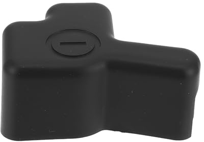 HOODANCOS Housse de Protection Batterie Voiture en Abs Noir, Coupe-circuit et Retardateur de Flamme, Protège la Batterie Moteur Plupart des Véhicules