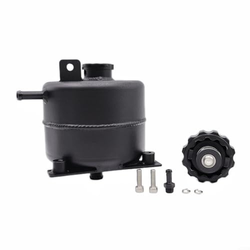 ComfyHarbor Serbatoio di espansione del liquido refrigerante in alluminio, con tappo, per BMW Mini Cooper S R52 02-06, per Mini Cooper S Cabrio R53 05-08, parte leggera del sistema di raffreddamento