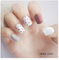 Fake Nails Japanese And Korean Fashion Trend Popular Set Nail Art Nail Patch Finished Flash Powder Fake Nail Products