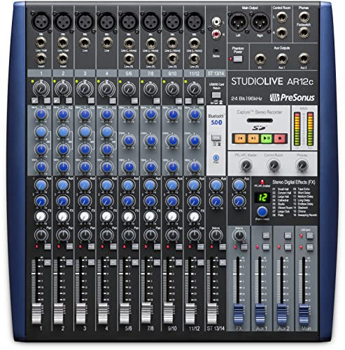 Presonus StudioLive AR12c · Mesa de mezclas