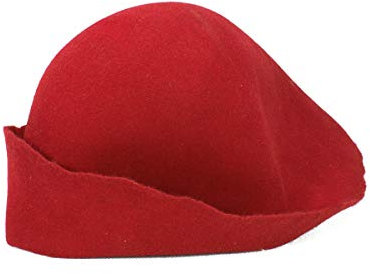 Vehi Mercatus Filzhut/Pilgerhut rot