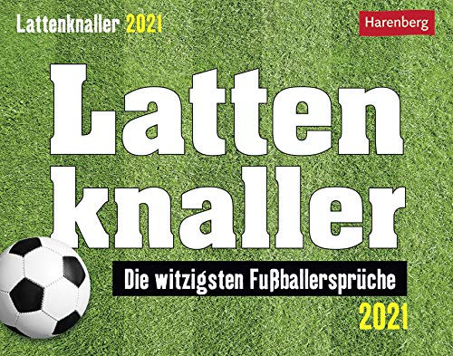 Lattenknaller - Kalender 2021 - Harenberg-Verlag - Tagesabreisskalender mit Humor für jeden Tag - 13,8 cm x 10,8 cm