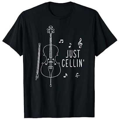 Musicien Cadeau Drôle Violoncelliste Violoncelle T-Shirt