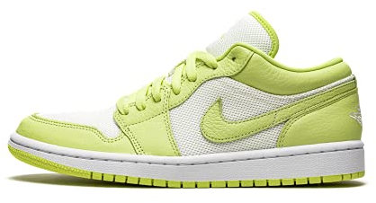 Nike Damen Air Jordan 1 Low SE Trainers DH9619 Sneakers Schuhe (UK 6 US 8.5 EU 40, Summit White Lime Light 103)