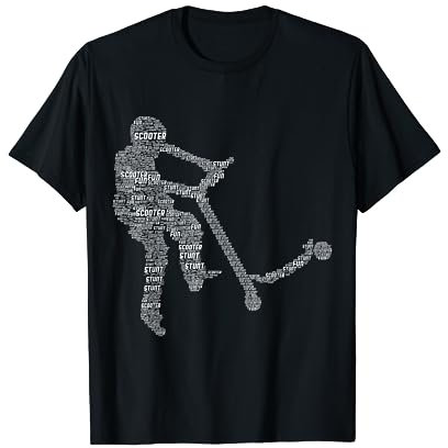 Stunt Scooter Roller Tretroller Junge Kinder T-Shirt
