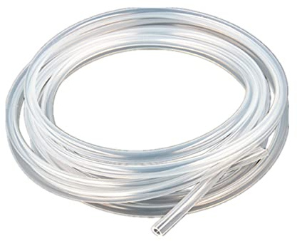 MACHSWON Tube en caoutchouc de silicone transparent - 4 mm (D.I) x 6 mm (D.E) - 30,5 m - Tube en silicone de qualité alimentaire pour transfert de pompe