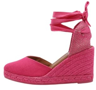Viguera 1939 Rose Espadrilles COMPENSÉES Mujer