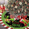 ZDIWOO Weihnachtsbaum Rock 48 Zoll Grińch Weicher Plüsch Neujahr Bauernhaus Dekorationen für Matte Winter Urlaub Weihnachten Party Indoor