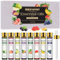 MIGCAPUT Set Huiles Essentielles Fruitées 8 x 10ML, Huiles Essentielles Fruits 100% Naturelle, Huiles Fruitées Aromathérapie pour Diffuseur, SPA, Massage, DIY - Raisin, Pêche, Goyave, Pastèque