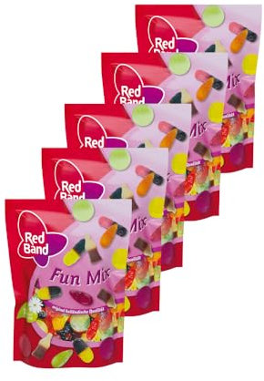 Red Band Lakritz Fun Mix - Party Pack, 5x 200g