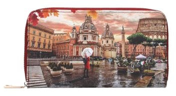 Ynot? WALLET YES361F5, Rome Raining, Taglia Unica