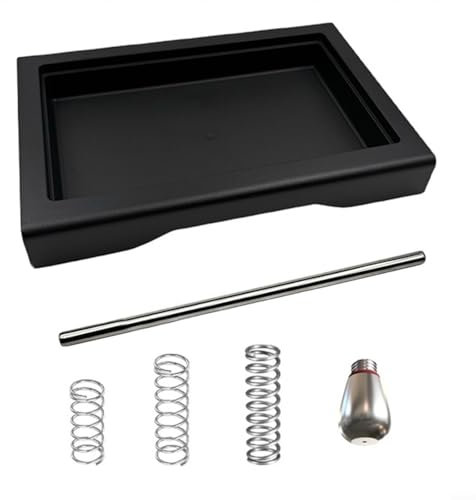 SMZhomeone Kit de bandeja de goteo de perfil bajo 6 9 12 Bar OPV Spring Set para Gaggia Classic Pro RI9403 RI9480 RI9380 Accesorios para máquina de café (juego de 6 piezas)