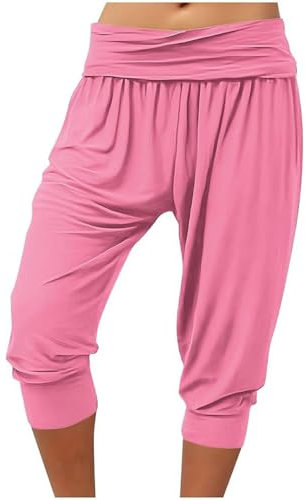 Damen-Trainingshose, Strand, Leder, Fußball, Baumwolle, Interview, normale Passform, Motorrad, leicht, Jogger, rose, S