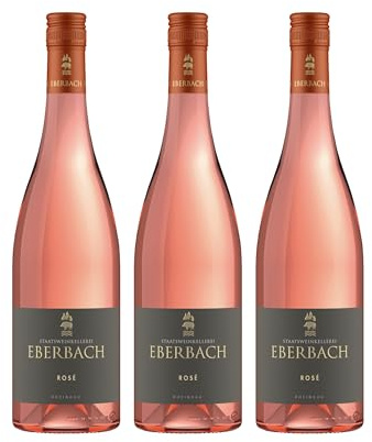 Staatsweinkellerei Eberbach Staatsweinkellerei Eberbach Rosé trocken Roséwein Wein Deutschland inkl. FeinWert E-Book (3 x 0.75 l)