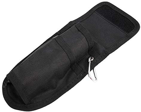 Tbest Photography Belt Monopod Weight Bag Multi - Function Tripod Support Carrying Pouch for Outdoor Black