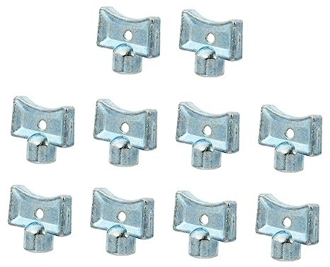 CTIRCHIU 10Pcs Radiator Bleed Wrench Handy Heating Key for Central Heating Systems Durable Socket Tool for Radiator Lockshield Valve Wide Application for Home