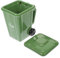 ULTECHNOVO Trash Bin Shaped Mug with Lid Creative Ceramic Drink Cup for Office Daily Use Fun Tea Coffee Accessory for Home Picnic and Camping
