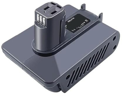 Adapter，Compatible for Milwaukee，18V Li-ion Battery to，Compatible for Dyson Type A DC31 DC35 DC44 Animal Vacuum Cleaner