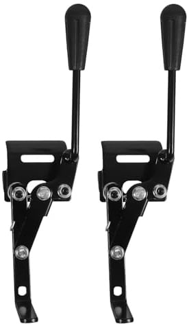 MAGICLULU Rollstuhl Bremshebel 2 Stück aus Metall Kompakte Handbremse mit 22mm Kurzhebel Geeignet für Mechanische Rollstuhlbremsen und Alltagseinsatz
