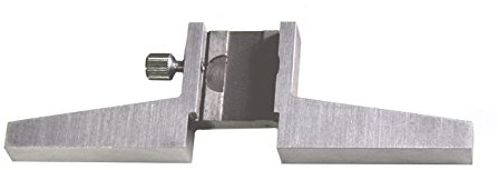 Tiefen-Messbrücke für alle Taschen-Messschieber/Schieblehre bis einschl. 200 mm Messbereich(100 x 8,0 mm)